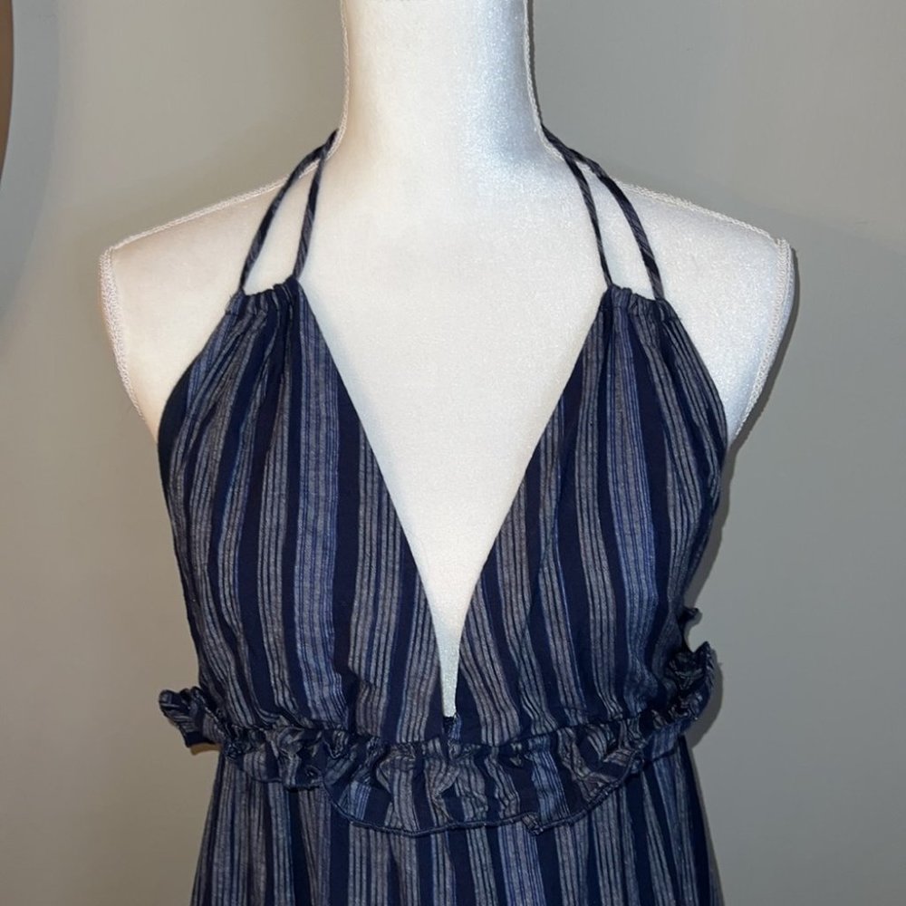 Lulus Blue Maxi Dress Size M - Picture 2 of 9